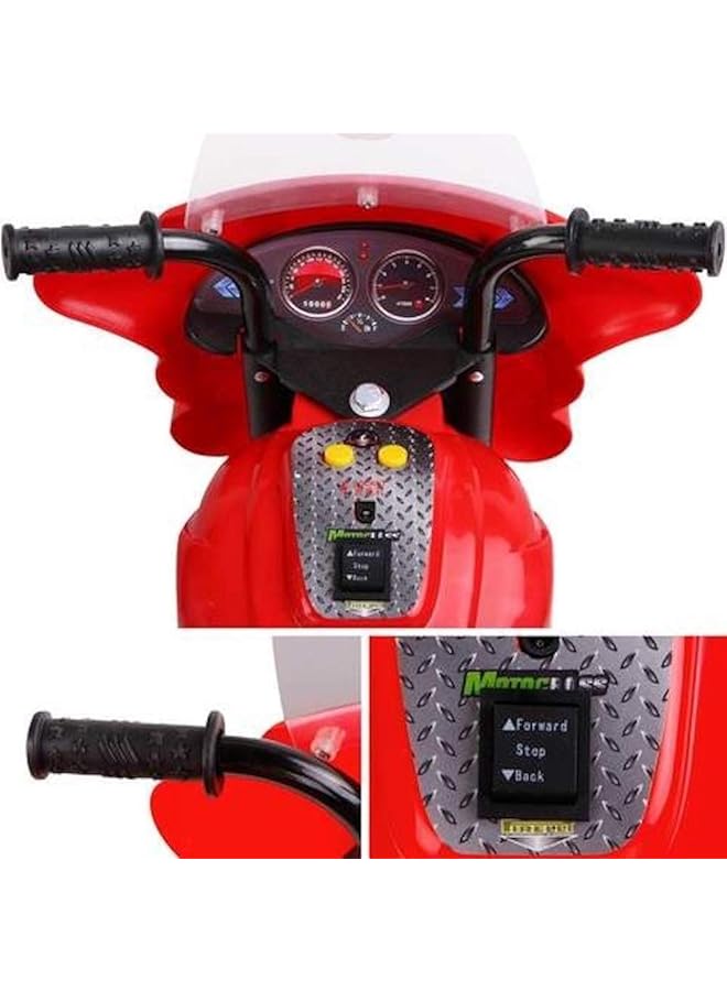 دروسا دراجة نارية للأطفال 998 D حمراء 998 D - Image 2