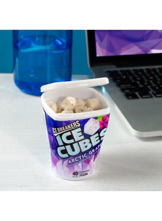 ICE BREAKERS Ice Cubes Arctic Grape Sugar Free Chewing Gum Bottles, 3.24 oz (6 Count, 40 Pieces) - pzsku/ZFAD516F366DE860504E2Z/45/_/1731078104/07b01035-4958-4f05-bfc6-3decdd7896c3