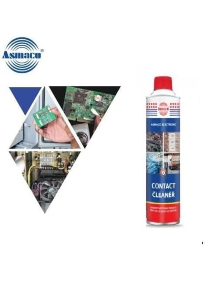 HASANAT ESSENTIALS منظف جهات الاتصال الإلكتروني هسانات إيسينشالز أسمكو - بخاخ 400 مل - Image 3