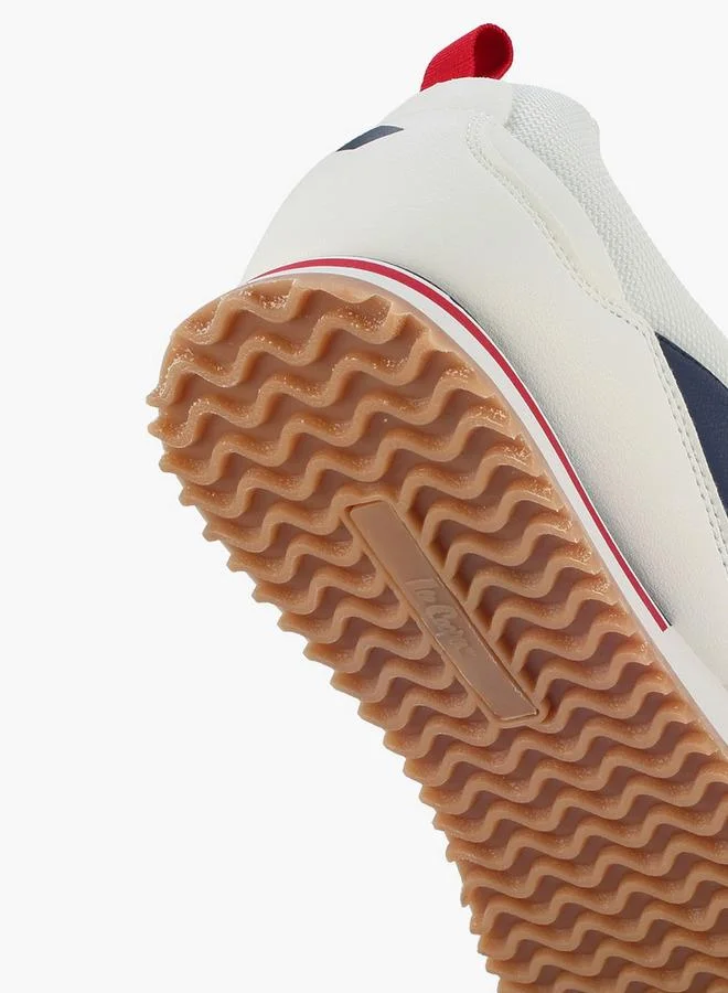 Lee Cooper WHITE Men Lace-Up Ankle Sneakers for Men | Best Price UAE