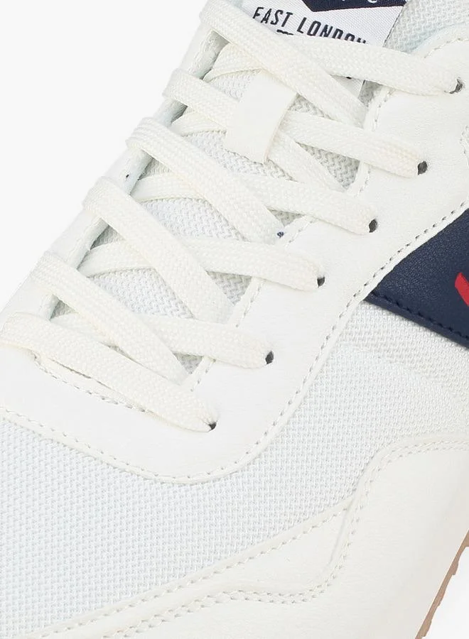 Lee Cooper WHITE Men Lace-Up Ankle Sneakers for Men | Best Price UAE