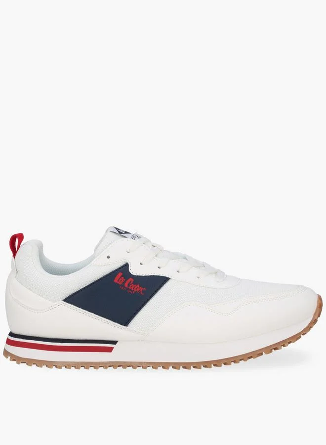 Lee Cooper WHITE Men Lace-Up Ankle Sneakers for Men | Best Price UAE