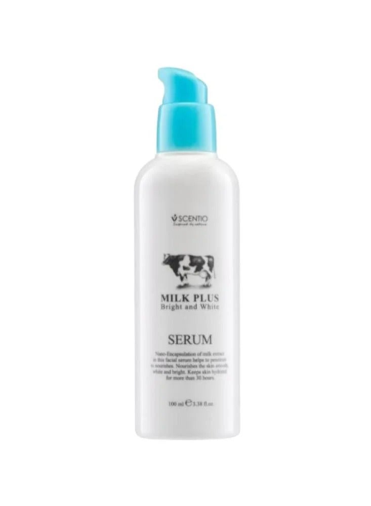 Bright And White Milk Plus Q10 Facial Brightening And Moisturizing Serum 100Ml