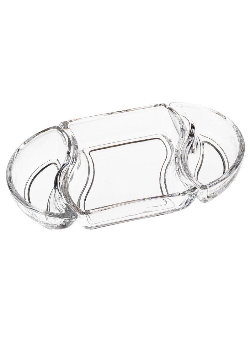 دانيا مجموعة صحون زجاج  مكون من 3 قطع - Image 1