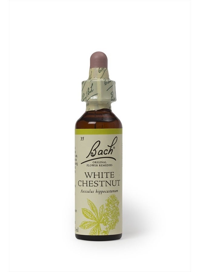 Bach Flower Remedies White Chestnut 20 mL - Image 1