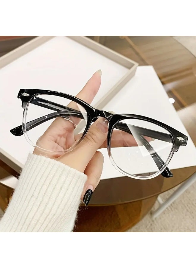 SCENT HOUSE Fashion Computer Glasses, Full Frame Chic Lightweight Decorative Glasses (Includes eyeglass case)
,blue lighe blocking glasses,eyeglasses - Image 4
