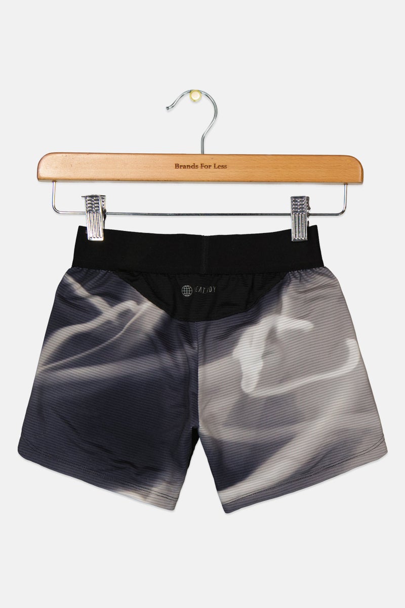 Adidas Kids Boy Brand Logo Training Shorts, Multicolor - Image 3