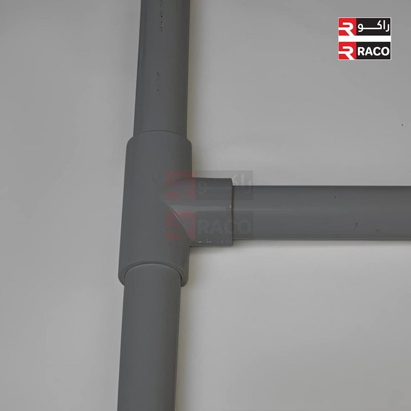 RACO High Pressure PVC Pipe Fittings for Plumbing Water Transfering Home Industrial and Municipal Applications (1 1/2 INCH, TEE) - Image 1
