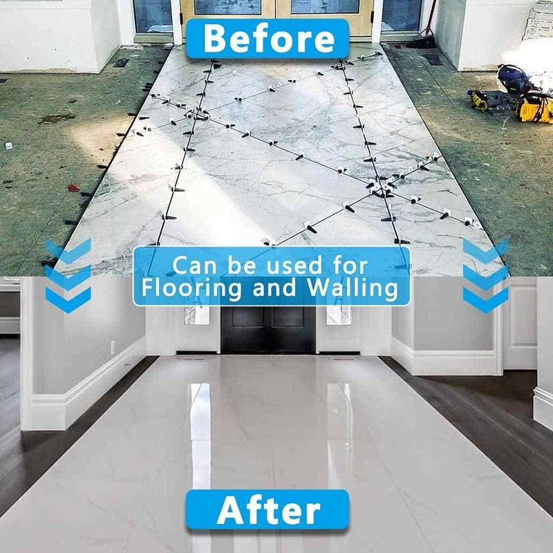 Zaptec Plastic Tile Levelling Spacer Clips 1.5 MM (100 Pcs) For Removing Lippage Unevenness During Tile Laying In Both Floor & Walls - Image 5
