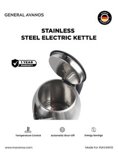 AVANOS 1.8L Stainless Steel Electric Kettle, German Technology  - Image 5
