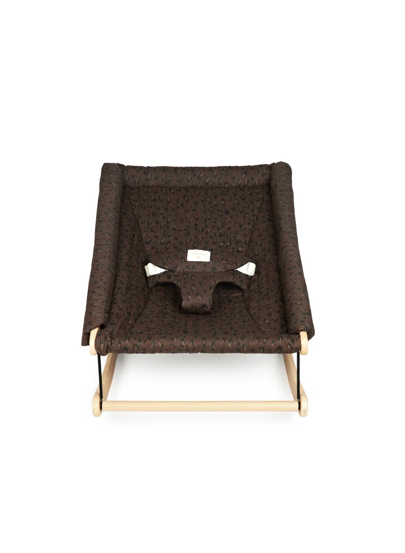 nobodinoz Leonie Brown Growing Green Baby Bouncer