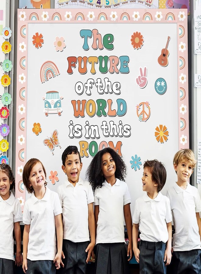 Sondeng Bulletin Board Decorations Bulletin Board Borders for Classroom Decorations Colorful Welcome Banner Inspirational Positive Affirmations Posters for School Home Office Students Teachers Supplies - Image 4
