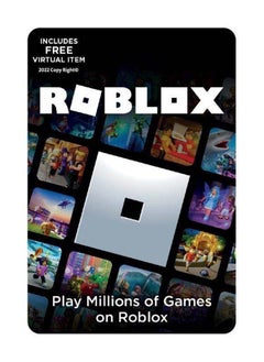 ROBLOX Roblox Gift Card POR 50 AED (Delivery Via SMS/ Whatsapp) 