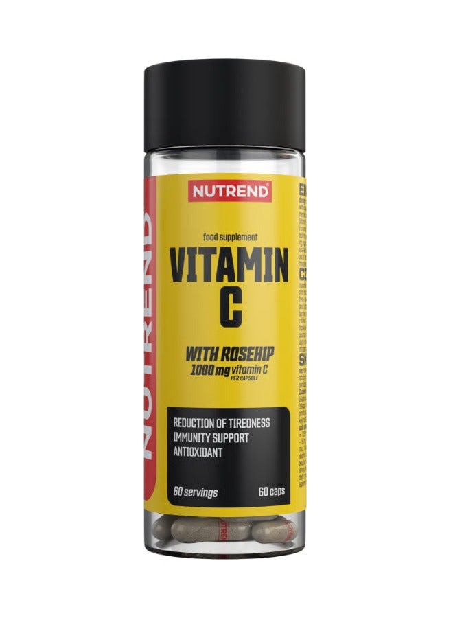 NUTREND Vitamin C With Rose Hips 100 Tabs