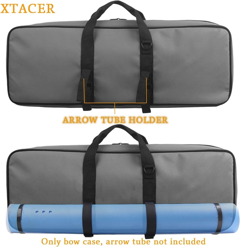 XTACER Tactical Bow Case MOLLE Recurve Takedown Bow Case Fully Padded Case - Image 5