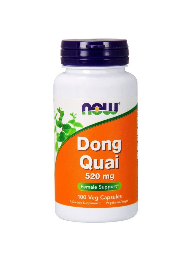 now Dong Quai 520Mg 100 Capsules (Pack Of 3) - Image 1