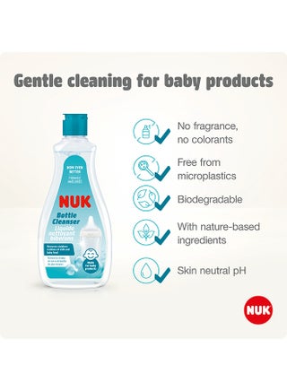 Baby Bottle Cleaner | Ideal For Cleaning Baby Bottles, Teats And Accessories | Fragrance Free Cleaner | Ph Neutral | 100% Recyclable Bottle | 500Ml - view 5