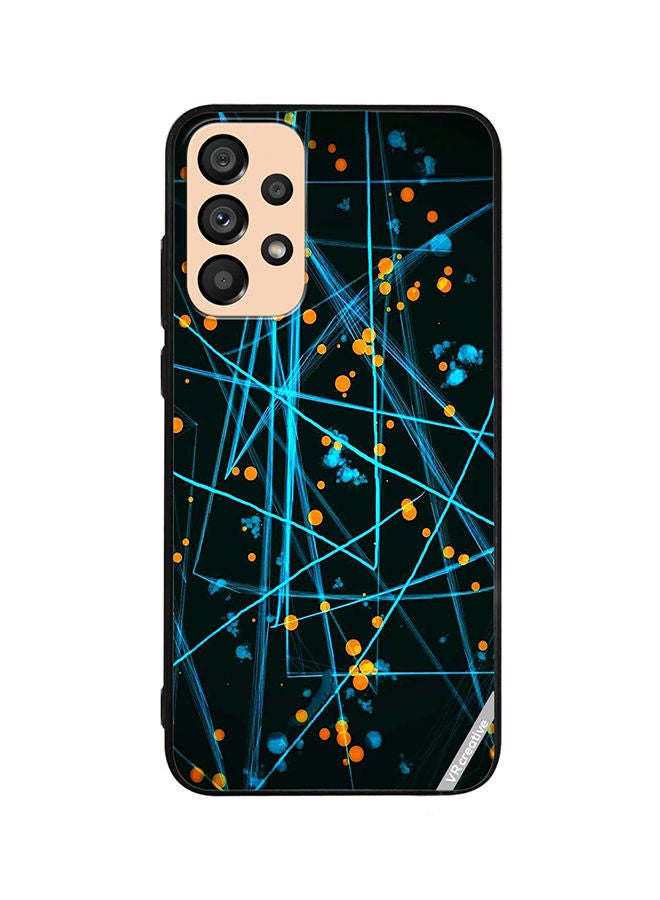 VR CREATIVE Protective Case Cover For Samsung Galaxy A33 5G Lasers Design Multicolour - Image 1