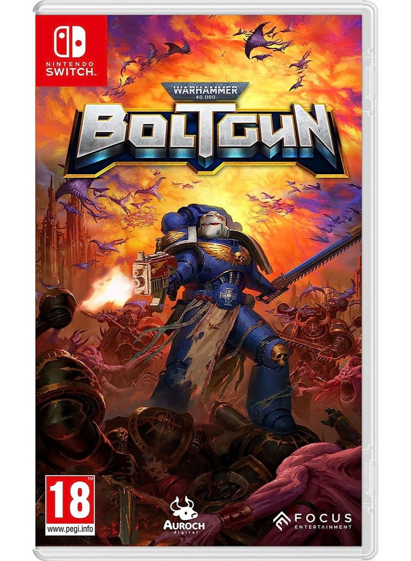 SWITCH 0 Warhammer 40,000: Boltgun – Retro Boomer Shooter in the 40K Universe – Nintendo Switch - Image 1