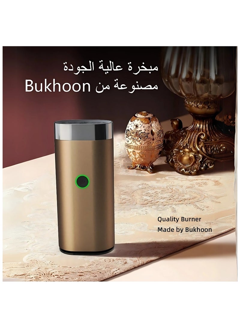 LUX Oud Incense bakhoor burner electric rechargeable best gift for home, car, office & desert camping  - Image 4