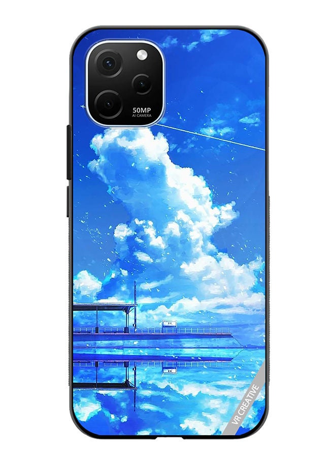 VR CREATIVE Protective Case Cover For Huawei Enjoy 50z Nature Design Multicolour - Image 1