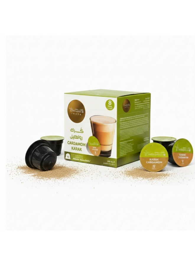 Dallaspresso Cardamom Karak Capsules Pack of 3 – Dolce Gusto Compatible Chai Latte with Cardamom - Image 4