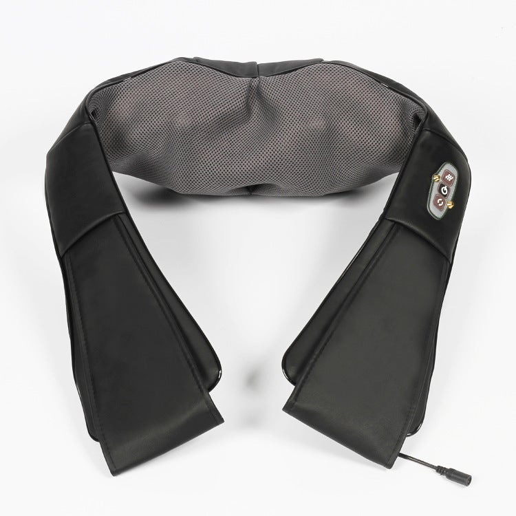 Factory Shoulder And Neck Massager Kneading Heating Vertebral Physiotherapy Instrument Kneading Neck Car Home Shawl Massage Instrument - Image 5