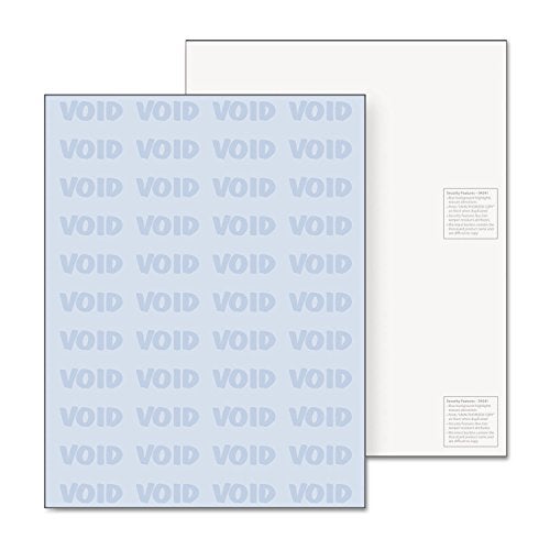 DocuGard Medical Security Papers, 24 lb Bond Weight, 8.5 x 11, Blue, 500/Ream - Image 1