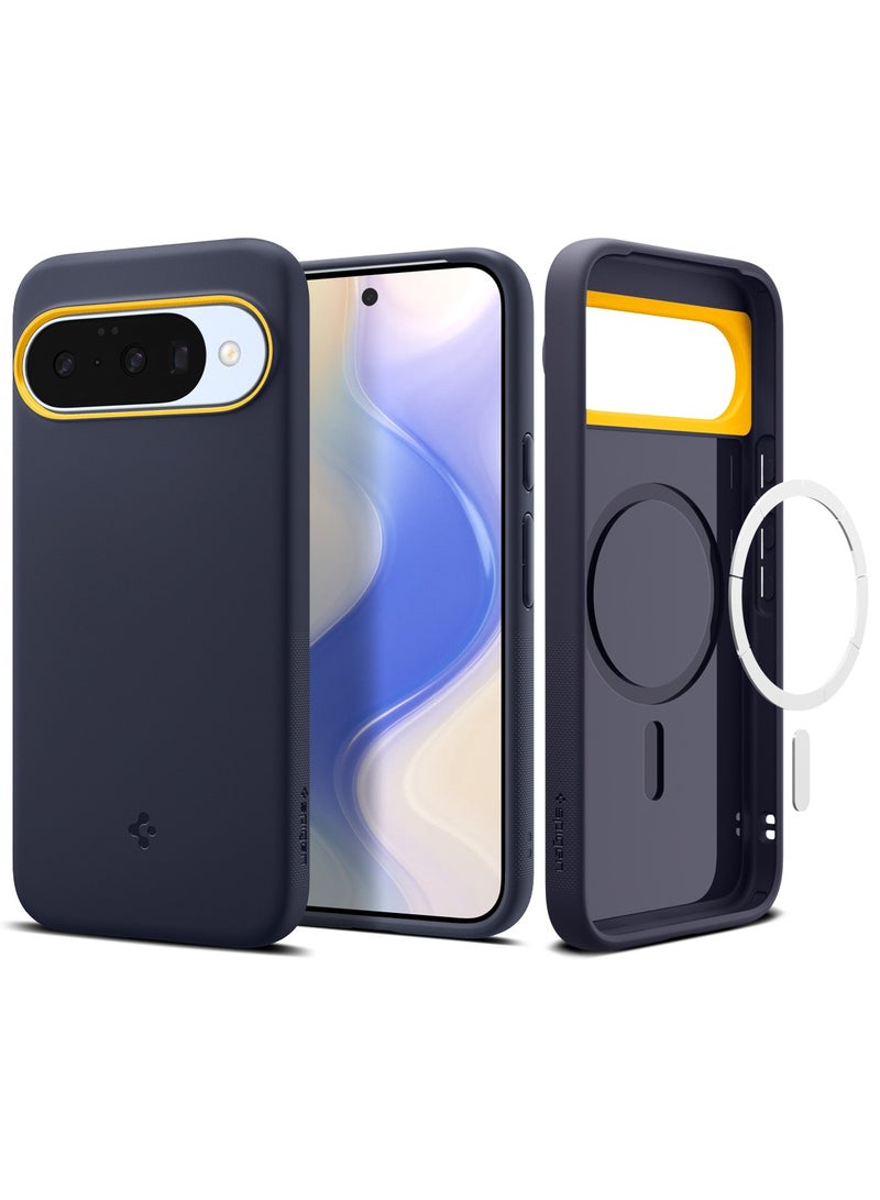 Spigen Nano Pop MagFit Google Pixel 10 Case / Pixel 10 PRO MagSafe Case Cover [Pixelsnap and MagSafe compatible] - Blueberry Navy - Image 1