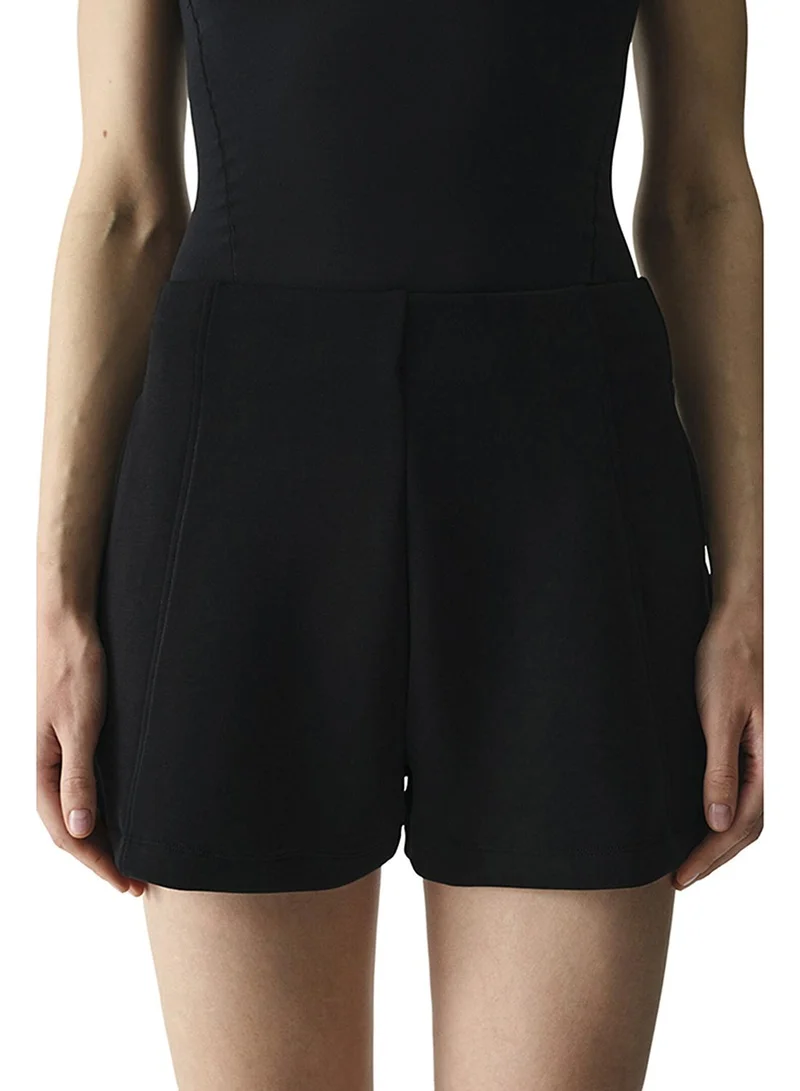 Penti Penti Women's Modal Lounge Mini Shorts - Black