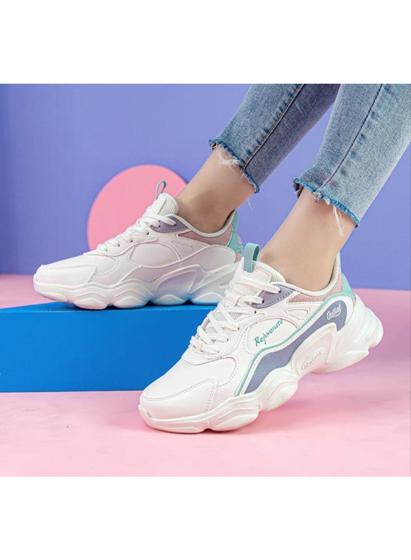 361 Degrees 361° Women's Running Shoes, White Multi-Color - Image 5