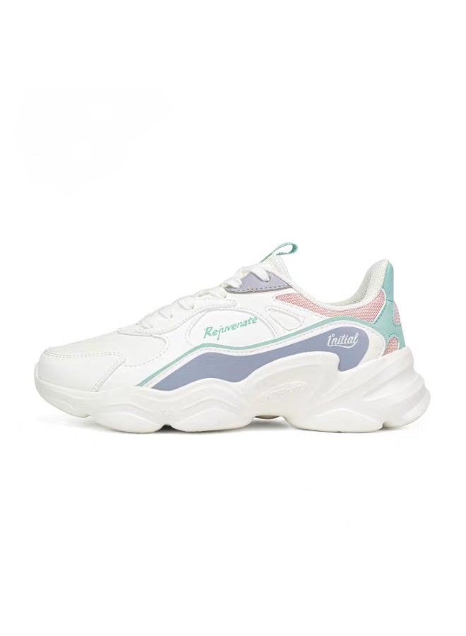 361 Degrees 361° Women's Running Shoes, White Multi-Color - Image 1