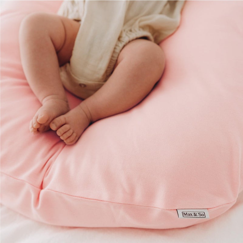 Max&So Baby Lounger Cover 2-Pack â€“ 100% Cotton Infant Lounger slipcover, Fits Snuggle Me Lounger, Machine Washable. - Image 4