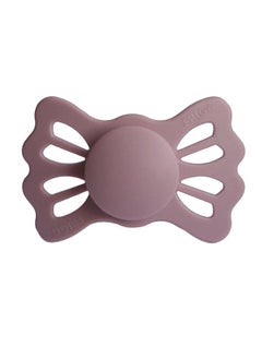 Lucky Symmetrical Silicone Baby Pacifier 6-18M Twillight Mauve Size 2