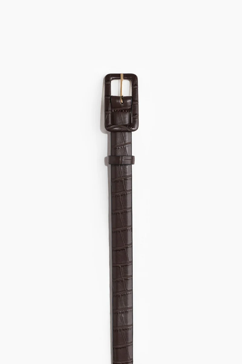 H&M Narrow embossed belt