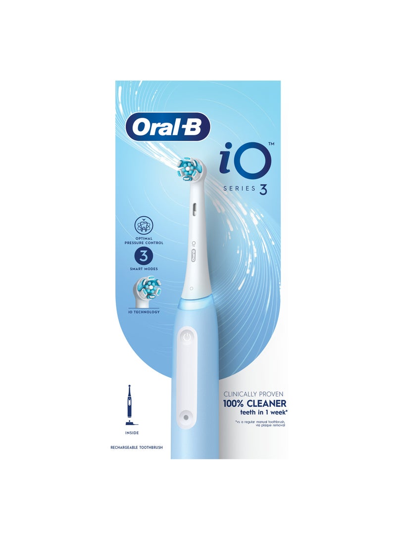 Oral-B Ice Blue IO3 Power Toothbrush 1Pc