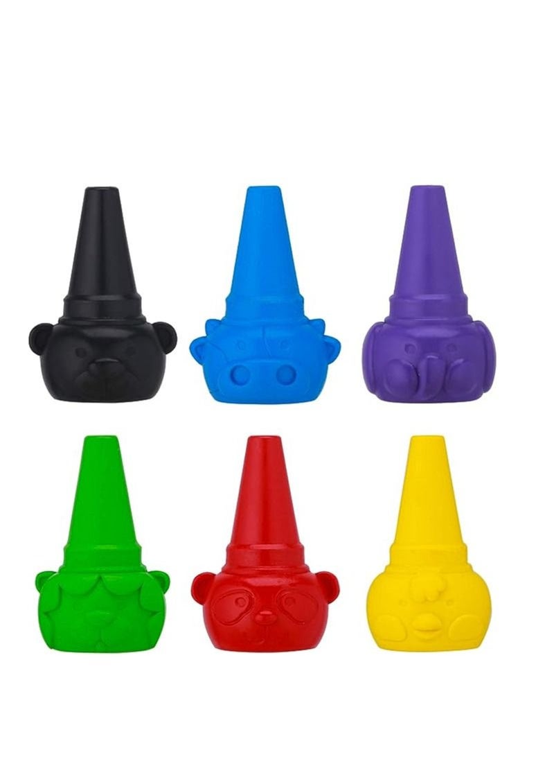Deli 6-Piece Finger Color Multicolour - Image 2
