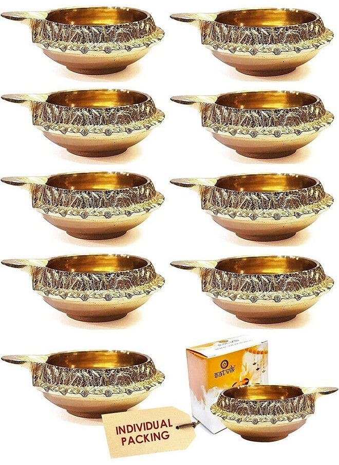 Holy Land Market - Antique Crusader Two 2Wick Clay Oil Lamp Herodian Style Ancient Heritage Lamp - Image 1