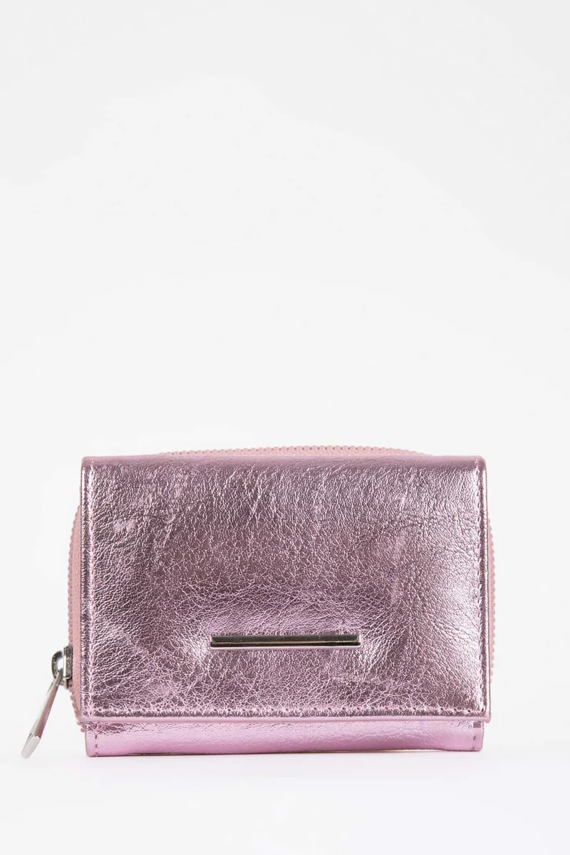 ديفاكتو Women Faux Leather Wallet