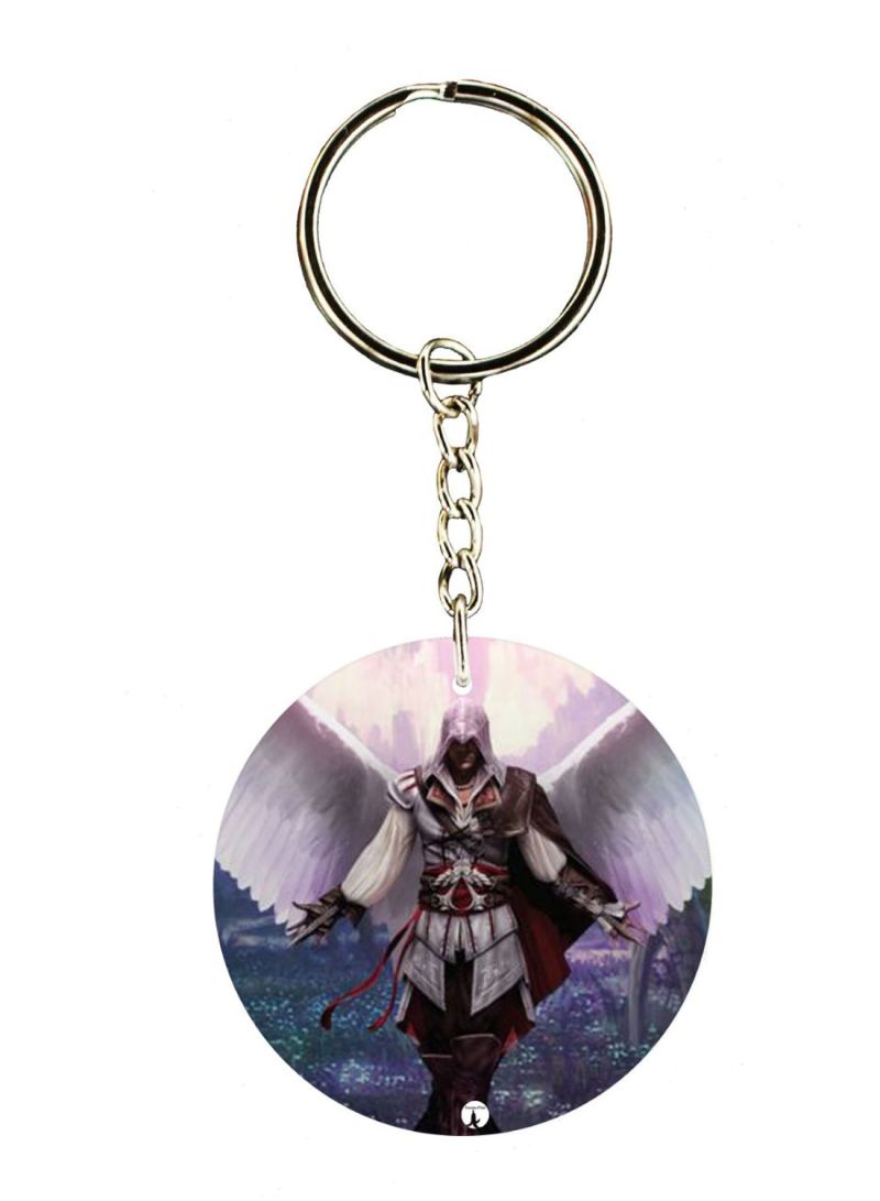 RKN Assassins Creed Double Side Printed Keychain