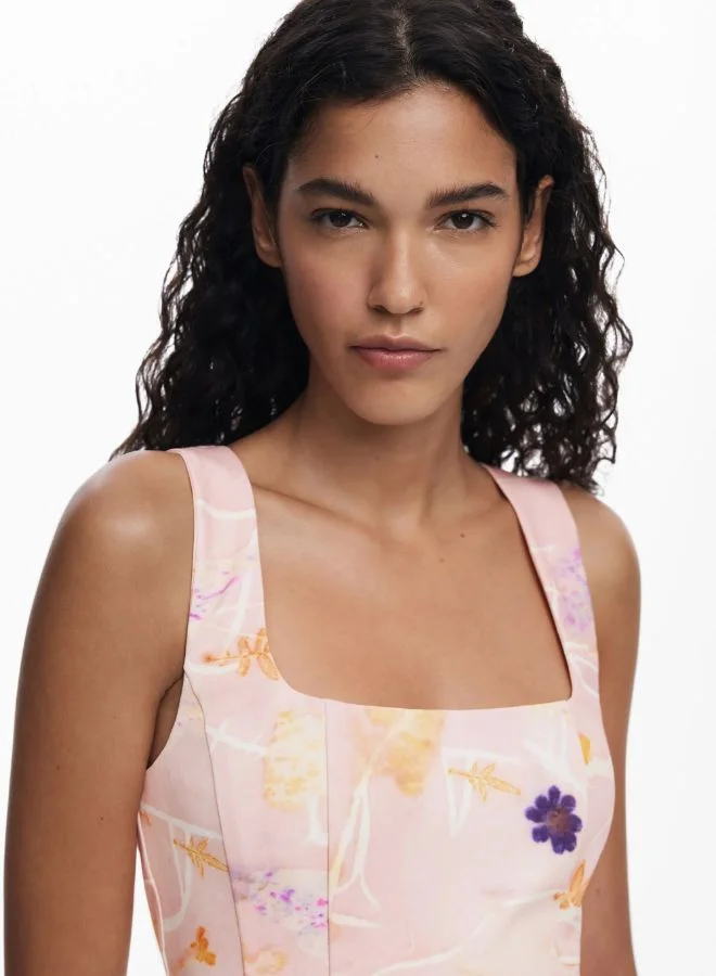 DESIGUAL Short Dress With Straps