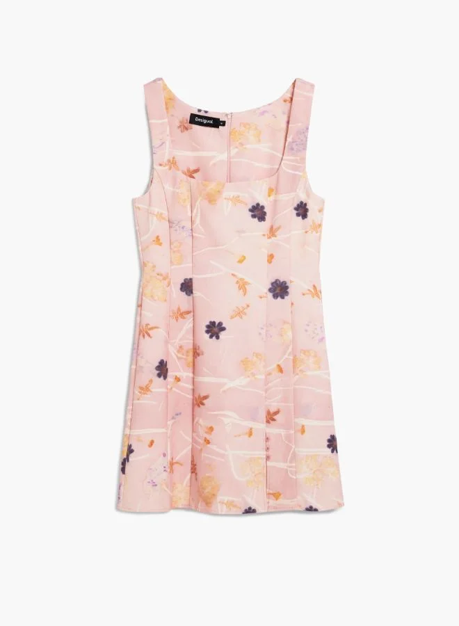 DESIGUAL Short Dress With Straps