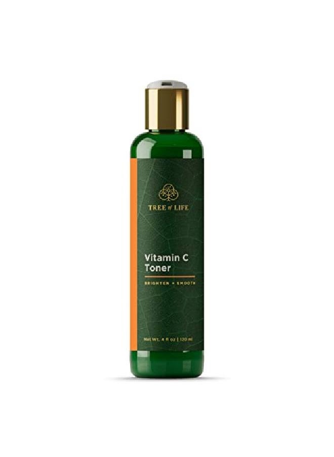 Tree of Life Beauty Tree Of Life Vitamin C Facial Toner For Minimizing Pores ; Toner And Makeup Remover For Face 4 Fl Oz  - Image 2
