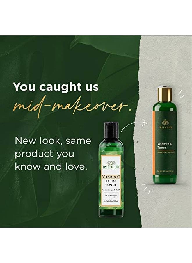 Tree of Life Beauty Tree Of Life Vitamin C Facial Toner For Minimizing Pores ; Toner And Makeup Remover For Face 4 Fl Oz  - Image 3