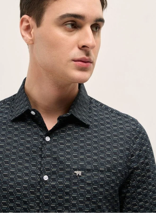 The Bear House  Men's Shirt for Casual and Formal Wear | Classic Button-Down Style for Office, Daily Use, Travel, Events & All-Season Outfits | Versatile & Stylish Wardrobe Essential for Every Occasion for Men | Best Price UAE