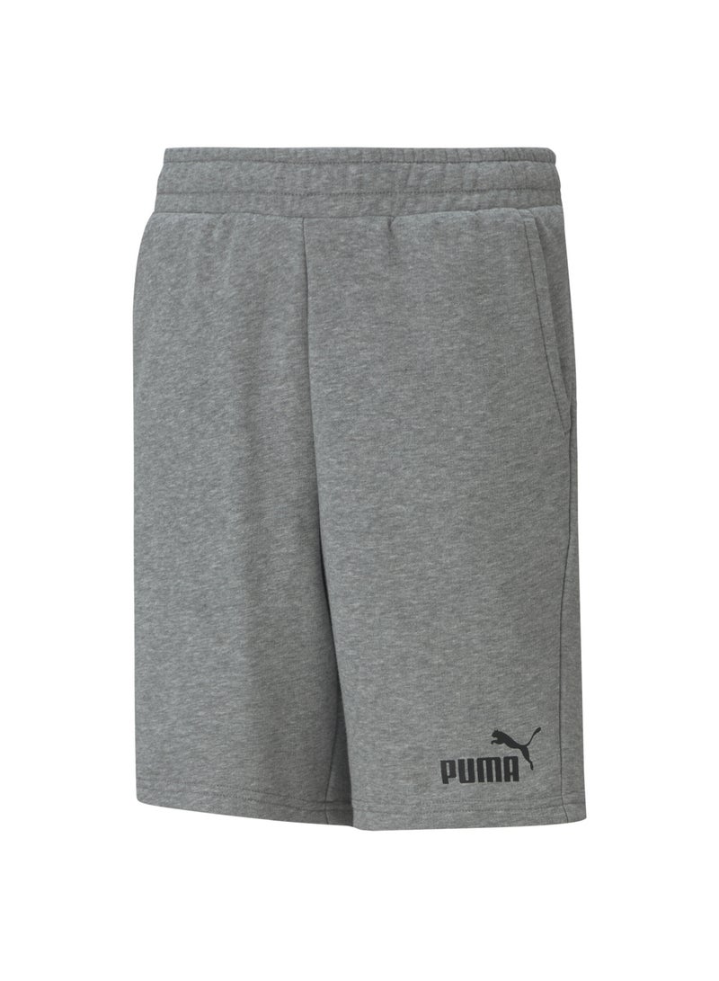 PUMA Essentials Boys Grey Sweat Shorts - Image 1