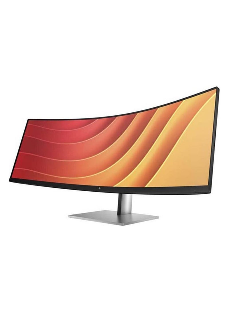 HP 45" E45c G5 Curved DQHD Monitor 165Hz- HDMI, DP,USB-C with upto 100W power delivery #6N4C1AS Black/Silver - Image 1