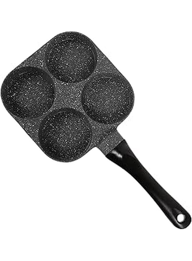 Nonstick Mini Omelette Pan Granite Coating 4 Egg Frying Pan For Gas Stove Breakfast Kitchen - Image 1