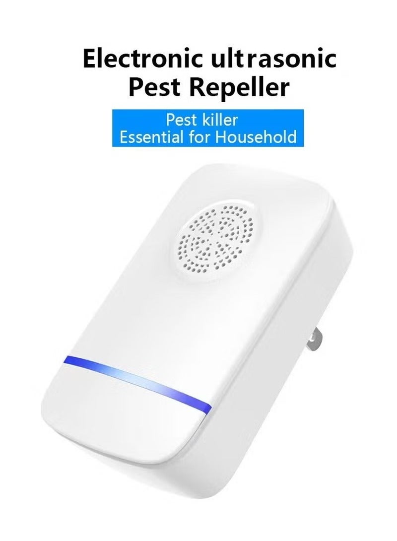 Pest Ultrasonic Pest Repeller, Powerful Mouse Repellent plug in Pest Control - Ideal for Mice, Rats, Mosquitoes, Cockroach, Moths, Ants - Image 2