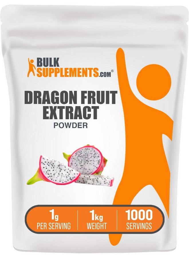 BulkSupplements.com Dragon Fruit Extract - Antioxidants Supplement - Pitaya Dragon Fruit Powder - Dragon Fruit Powder - Smoothie Powder - Pitaya Powder (1 Kilogram - 2.2 lbs) - Image 1